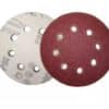 Disco de lija velcro 125 mm 8 agujeros AURA