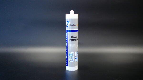 Sellador Acrílico Pintable - Base Agua - Flexible y Resistente - Cartucho 280ml.