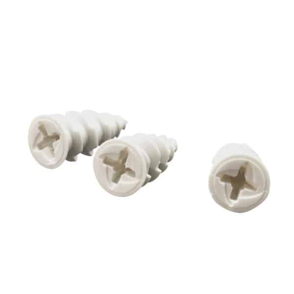 Tarugo rosca plástica para drywall - pack instalación drywall