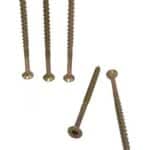 Tornillos para madera hilo grueso acero C1022 zincado - Aura