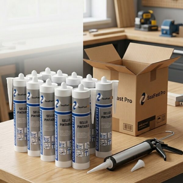 Caja de silicona pintable blanca al por mayor